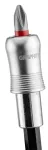 Zestaw bitów SL3/4/5, PH1/2/3, PZ1/2/3, TX10/15/20/25/30 x 25 mm, z uchwyt. magnet. 65 mm, 15 szt.