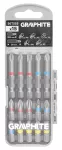 Zestaw bitów PH2x2, PH3, PZ2x2 x 50 mm, PH1/2/3, PZ1/2/3, TX10/20/25/30 x 25 mm, 15 szt.