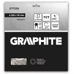 Tarcza do pilarki, widiowa, 250 x 30 mm, 100 zębów, do aluminium