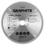 Tarcza do pilarki, widiowa, 250 x 30 mm, 100 zębów, do aluminium