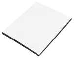 Podkładka z pianki samoprzylepna, czarna 80 x 100 mm, 1 szt.