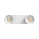 MADARA ALTRO BAZA 2xGU10 230V IP20 220X70X135MM BIAŁY