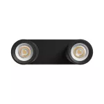 MADARA ALTRO BAZA 2xGU10 230V IP20 220X70X135MM CZARNY