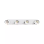 MADARA ALTRO BAZA 4xGU10 230V IP20 480X70X135MM BIAŁY