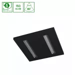 ALGINE DOPPIO PANEL 40W NW 230V 80ST IP20 600X600X35 CZARNY 5 LAT