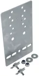Płytka wyrównawcza do siatkowych korytek kablowych, 120x195 mm, stal nierdzewna 1.4301/AISI 304 PAP 2 EX GI ER