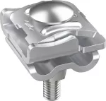Zacisk krawędziowy podwójny, do drutu o śr. 8-10 mm, o zakresie zacisku 0,7-8 mm, Al FK DUL 6.10 KBF0.7 8 AL