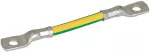 Linka łącząca, długość na życzenie (200-1500 mm), 35 mm², zielono-żółta, Cu, z 2 końcówkami kablowymi UEBS 35 L... B10.5 CU GNGE ID