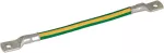 Linka łącząca, długość na życzenie (200-1500 mm), 70 mm², zielono-żółta, Cu, z 2 końcówkami kablowymi UEBS 70 L... B10.5 CU GNGE ID