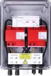 Skrzynka przyłączeniowa generatora do instalacji fotowoltaicznych DCU 2 YPV 1+2 1200 2M 1S MC4 DCU 2 YPV 1+2 1200 2M 1S MC4