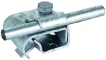 Zacisk rynnowy do drutu o śr. 6-10 mm, na wywinięcie o śr. 16-22 mm, stal HDG DRK KB 6.10 W16.22 STTZN