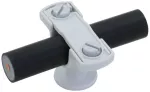 Wspornik do przewodu HVI/CUI o śr. 20 mm, kolor szary, poliamid LH ZS 20 H19 IGM8 GR PA