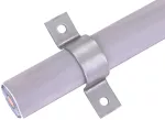 Dwuśrubowy zacisk do przewodu HVI o śr. 27 mm / HVI ultra o śr. 30 mm, stal nierdzewna LH ZSUEL 30 2XB6.5 V2A