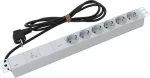 Listwa zasilająca SFL Protector z ochroną przepięciową i filtrem przeciwzakłóceniowym, do szaf serwerowych SFL PRO 6X 19"