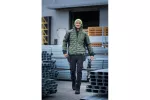 PAUL kurtka ocieplana z kapturem oliwkowa M (50)