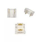 Złączka LED COB/SMD 8mm 2 piny taśma/taśma 10szt