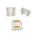 Złączka LED COB/SMD 10mm 2 piny taśma/przewód 10szt