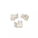 Złączka LED COB 10mm 3 piny (CCT) , narożna 10szt