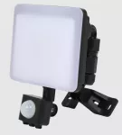 Naświetlacz LED Noktis 20W 2400lm, naturalna barwa 4000K, IP65, bezramkowy, ze złaczem IP65, z czujnikiem PIR 220-240V
