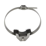 Uchwyt paskowy do rur fi 40-125mm z gumą dźwiękochłonną (963264) OZ034