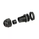 Dławnica kablowa IP68 z gwintem PG 13-18mm PG-21 czarny