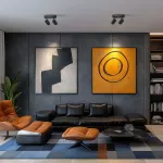 MADARA ALTRO BAZA 2xGU10 230V IP20 220X70X135MM CZARNY