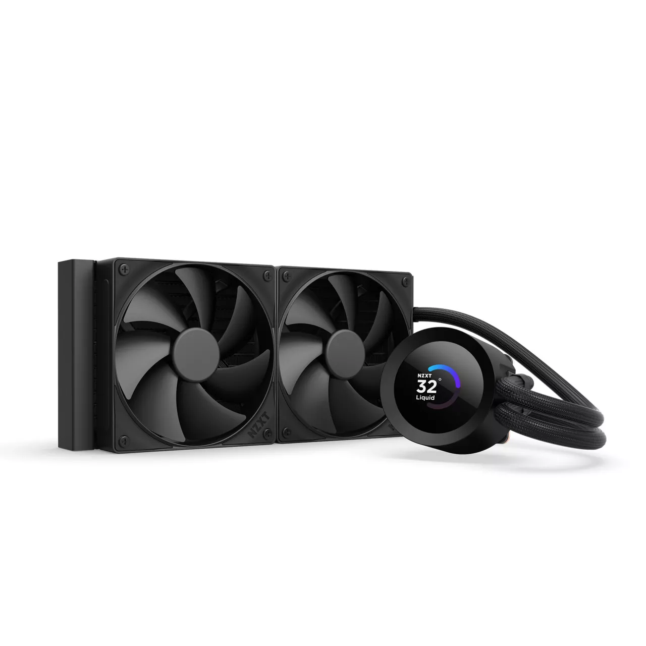 CHŁODZENIE WODNE NZXT KRAKEN PLUS 240 LCD CZARNE