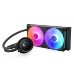 CHŁODZENIE WODNE NZXT KRAKEN PLUS 240 RGB LCD CZARNE