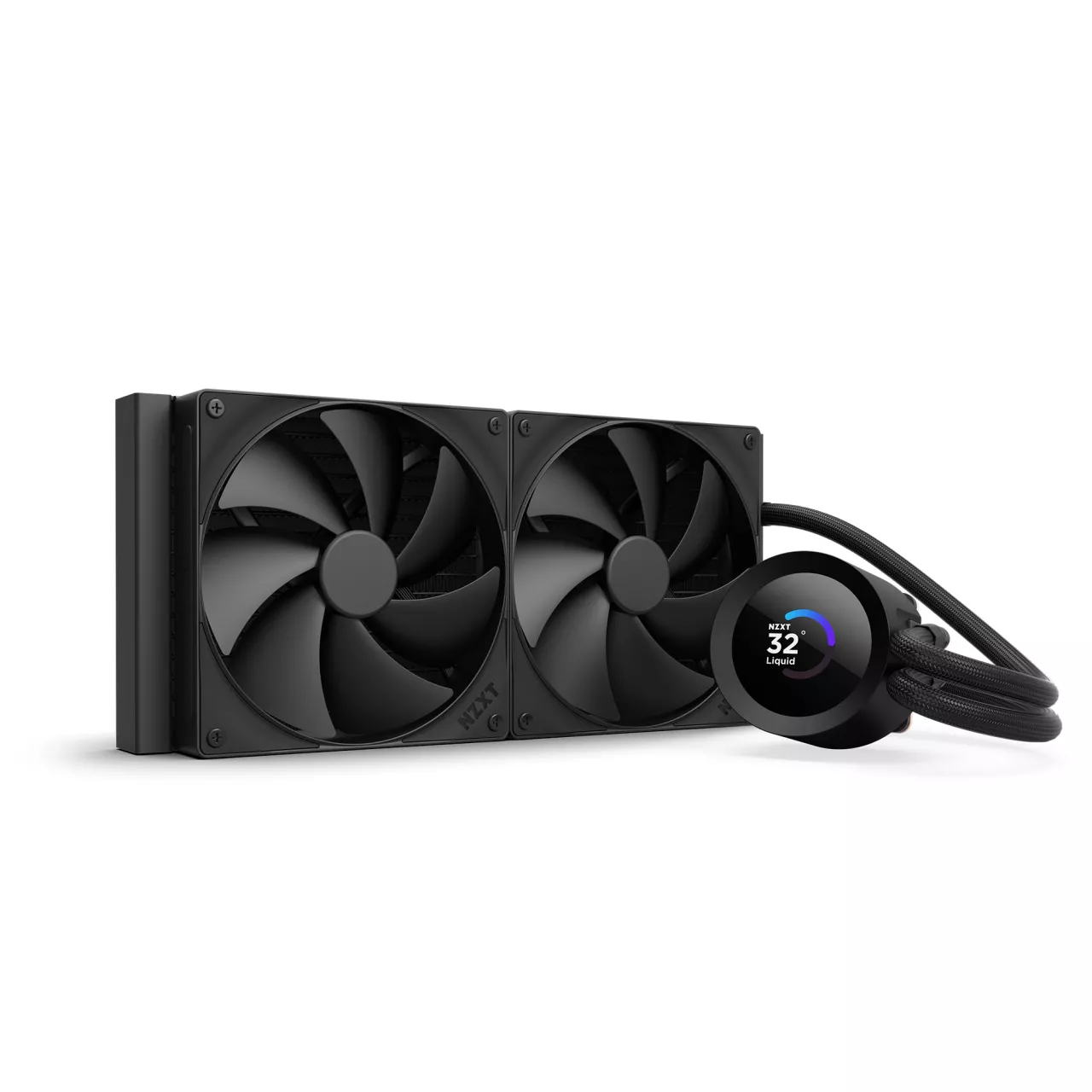 CHŁODZENIE WODNE NZXT KRAKEN PLUS 280 LCD CZARNE