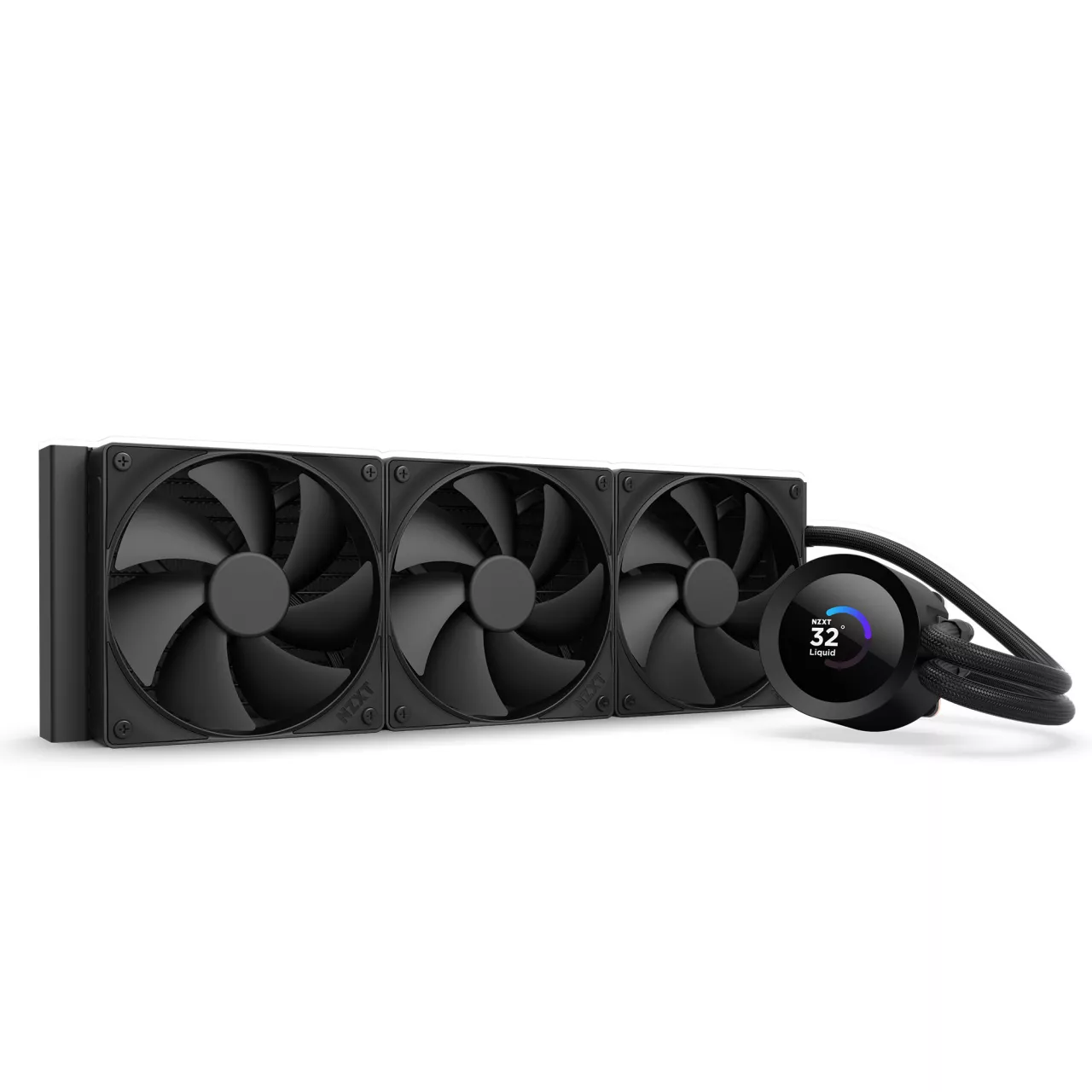 CHŁODZENIE WODNE NZXT KRAKEN PLUS 360 LCD CZARNE