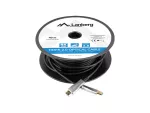 KABEL HDMI M/M V2.0 40M CZARNY OPTYCZNY AOC LANBERG (USZKODZONE OPAKOWANIE)