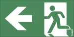 Piktogram WYJŚCIE W LEWO do ORION - OR7 (300X100mm) / LOGO / 85006 /