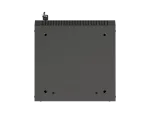 SZAFA INSTALACYJNA RACK WISZĄCA 10" 9U 300X300 CZARNA DRZWI PRZESZKLONE LANBERG (FLAT PACK)