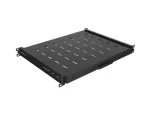 WYSUWANA PÓŁKA DO SZAF RACK 19" 350MM CZARNA LANBERG (1U/445X350MM UDŹWIG DO 35KG, MONTAŻ 4PUNKTOWY)