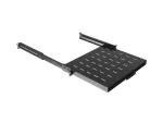 WYSUWANA PÓŁKA DO SZAF RACK 19" 350MM CZARNA LANBERG (1U/445X350MM UDŹWIG DO 35KG, MONTAŻ 4PUNKTOWY)