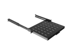 WYSUWANA PÓŁKA DO SZAF RACK 19" 350MM CZARNA LANBERG (1U/445X350MM UDŹWIG DO 35KG, MONTAŻ 4PUNKTOWY)