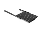 WYSUWANA PÓŁKA DO SZAF RACK 19" 500MM CZARNA LANBERG (1U/445X500MM UDŹWIG DO 35KG, MONTAŻ 4 PUNKTOWY