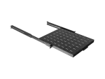 WYSUWANA PÓŁKA DO SZAF RACK 19" 500MM CZARNA LANBERG (1U/445X500MM UDŹWIG DO 35KG, MONTAŻ 4 PUNKTOWY