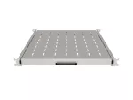 WYSUWANA PÓŁKA DO SZAF RACK 19" 500MM SZARA LANBERG (1U/445X500MM UDŹWIG DO 35KG, MONTAŻ 4 PUNKTOWY)