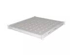WYSUWANA PÓŁKA DO SZAF RACK 19" 500MM SZARA LANBERG (1U/445X500MM UDŹWIG DO 35KG, MONTAŻ 4 PUNKTOWY)