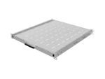 WYSUWANA PÓŁKA DO SZAF RACK 19" 500MM SZARA LANBERG (1U/445X500MM UDŹWIG DO 35KG, MONTAŻ 4 PUNKTOWY)