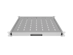 WYSUWANA PÓŁKA DO SZAF RACK 19" 500MM SZARA LANBERG (1U/445X500MM UDŹWIG DO 35KG, MONTAŻ 4 PUNKTOWY)