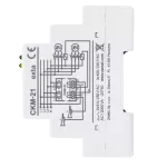 CZUJNIK KOLEJNOŚCI FAZ, 2XNO/NC, CYFROWY, TRUE RMS, 3x230 V , TYP: CKM-21