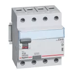 WYŁĄCZNIK RÓŻNICOWOPRĄDOWY P 304 4P 40A 30MA TYP AC SERII TX3, Legrand