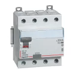 WYŁĄCZNIK RÓŻNICOWOPRĄDOWY P 304 4P 40A 30MA TYP F (HPI) SERII DX3, Legrand