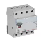 WYŁĄCZNIK RÓŻNICOWOPRĄDOWY P 304 4P 40A 100MA TYP AC SERII DX3, Legrand