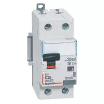 WYŁĄCZNIK RÓŻNICOWONADPRĄDOWY P 312 2P C 25A 30MA TYP AC 10KA SERII DX3, Legrand