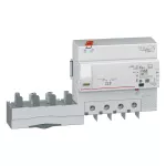 BLOK RÓŻNICOWOPRĄDOWY Z LICZNIKIEM ENERGII PR 304 4P 125A Z REGULACJĄ 30-3000MA TYP F (HPI) SERII DX3, Legrand