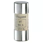 WKŁADKA BEZPECZNIKOWA CYLINDRYCZNA BEZ SYGNALIZACJI GG 100A 22X58 HPC, Legrand
