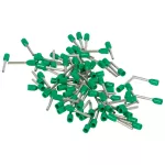 KOŃCÓWKA TULEJKOWA Z KOŁNIERZEM IZOL. 0,34MM2 DOSTARCZANA W TOREBCE - ZIELONA, Legrand